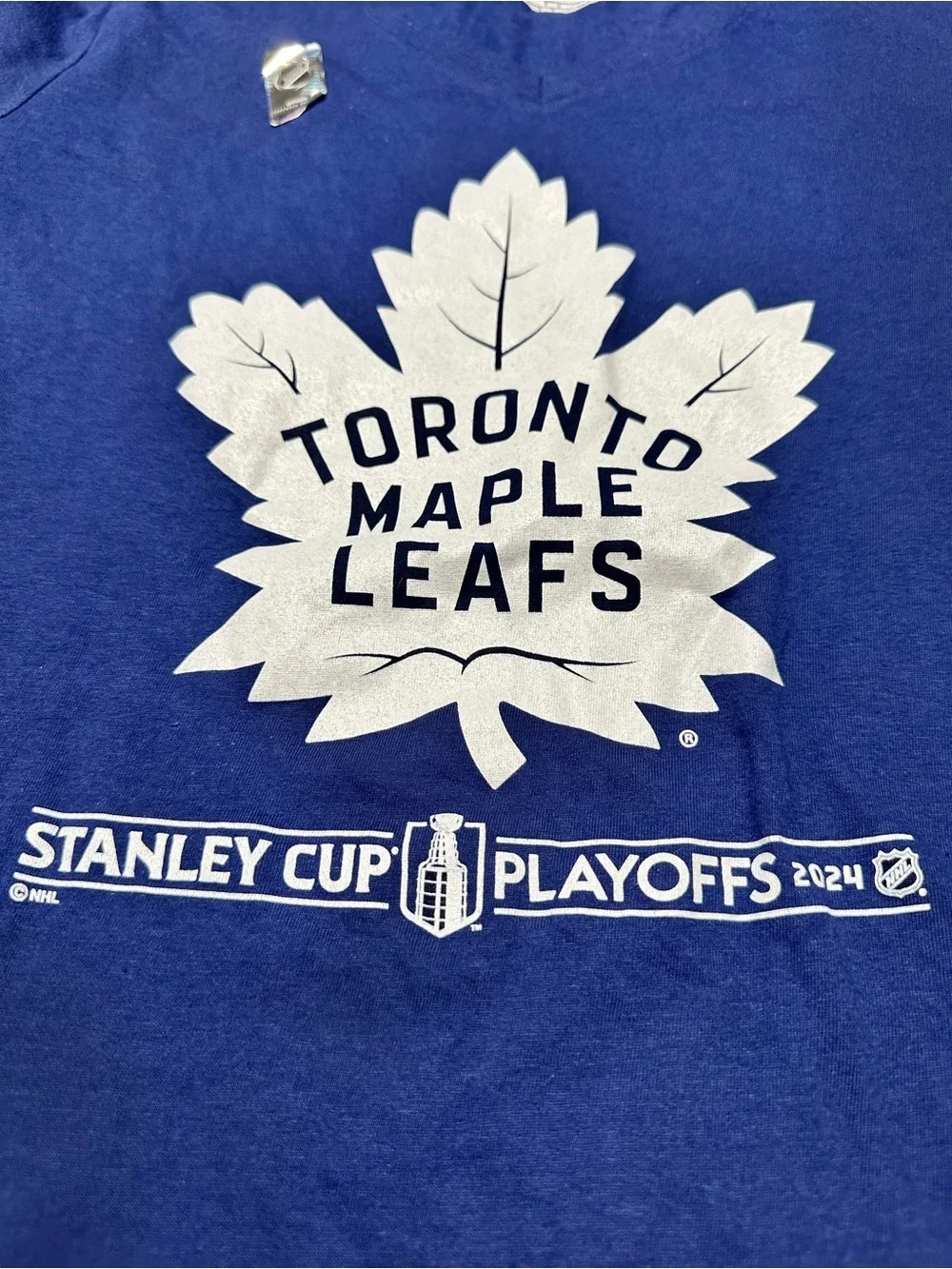 NWT Fanatics Toronto Maple Leafs 2024 Playoffs Tee S - Picture 2 of 5